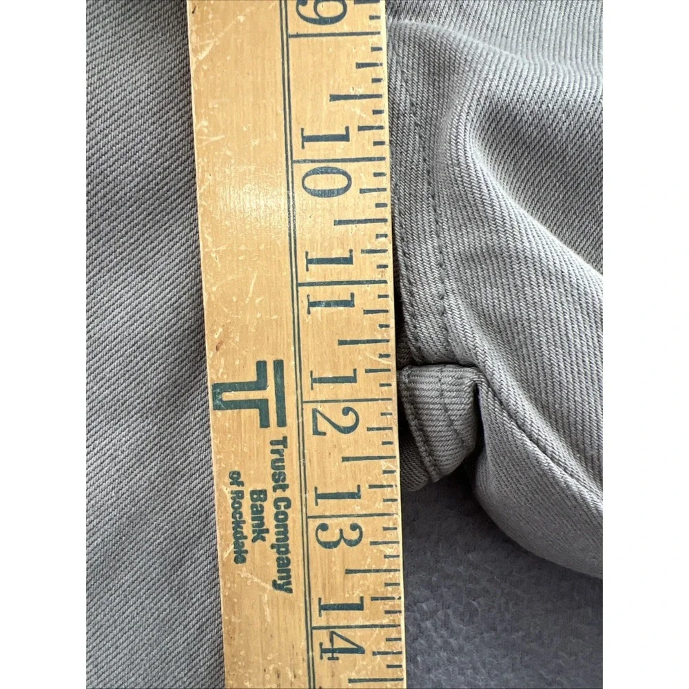 VTG Starex Jeans Boys Sz 16 Gray Carpenter Cotton Duck Ripstop